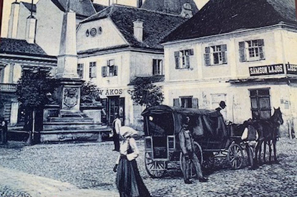 Székelyudvarhely főtere, 1916 előtt